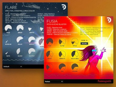 Puremagnetik Fusia Pitch & Echo Blaster + Flare Spectral Ensemb